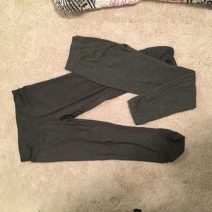 Two grey leggings/tights